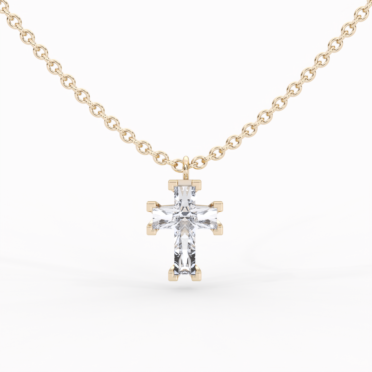 ETERNAL CROSS NECKLACE