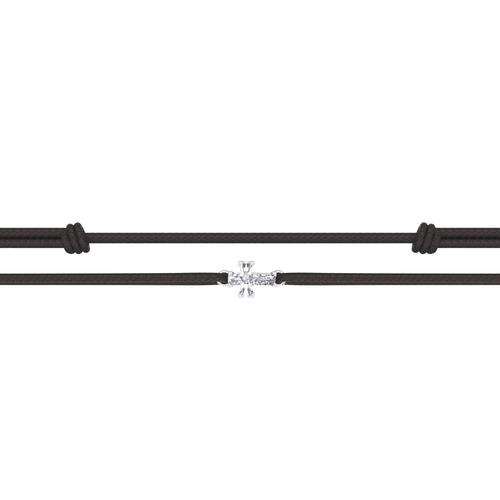 Load image 1 in gallery view. ETERNAL CROSS CORD BRACELET