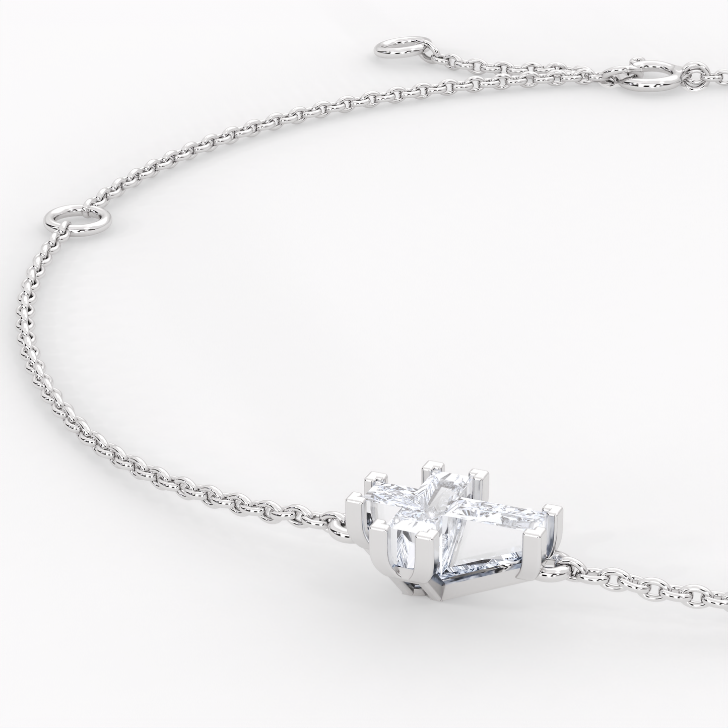 ETERNAL CROSS CHAIN BRACELET