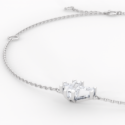 Load image 1 in gallery view. ETERNAL CROSS CHAIN BRACELET