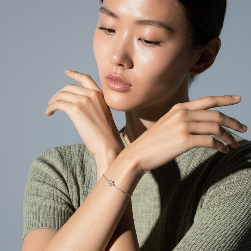 ETERNAL CROSS CHAIN BRACELET