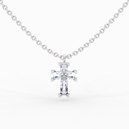 Load image 1 in gallery view. ETERNAL CROSS NECKLACE