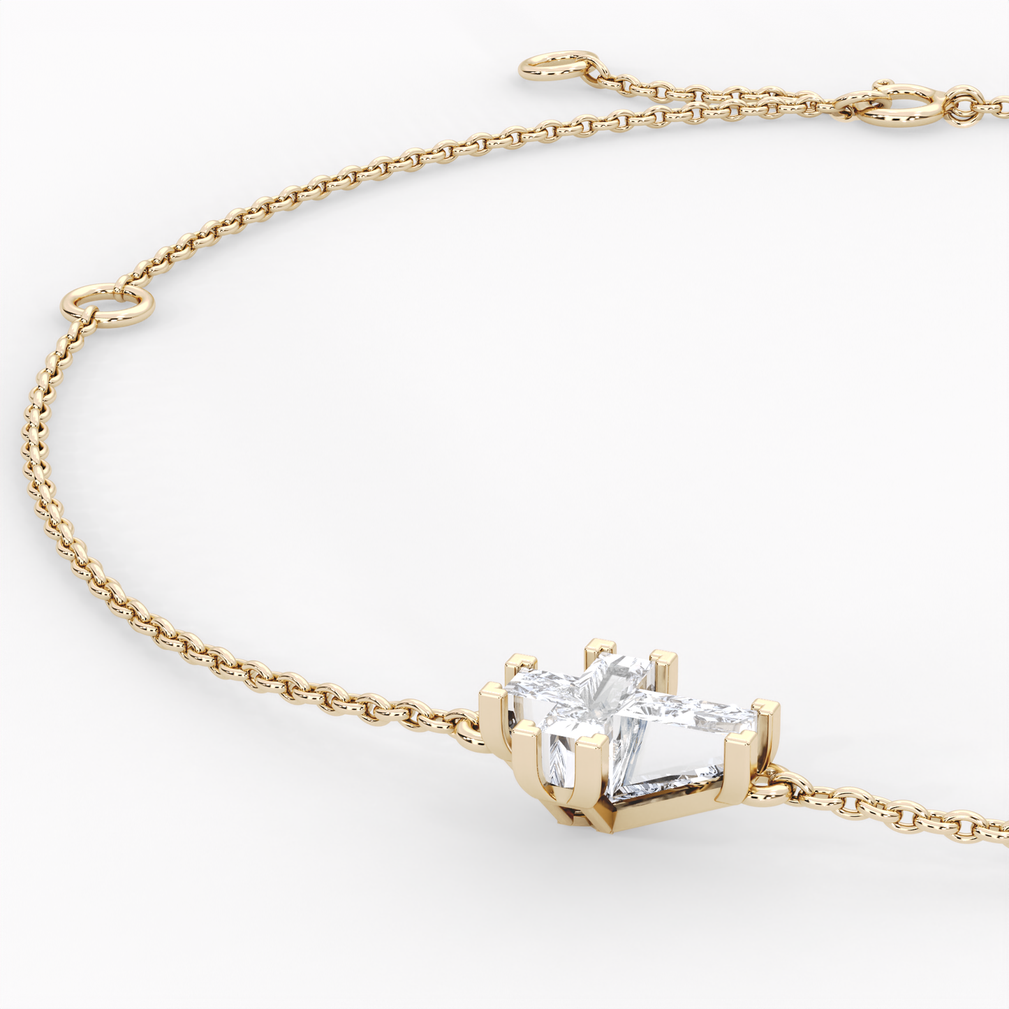 ETERNAL CROSS CHAIN BRACELET