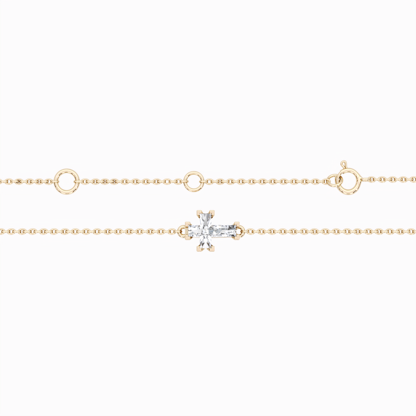 ETERNAL CROSS CHAIN BRACELET