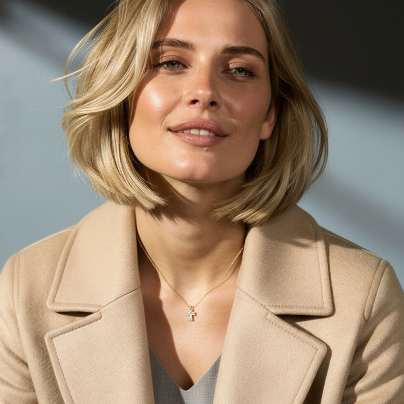 ETERNAL CROSS NECKLACE