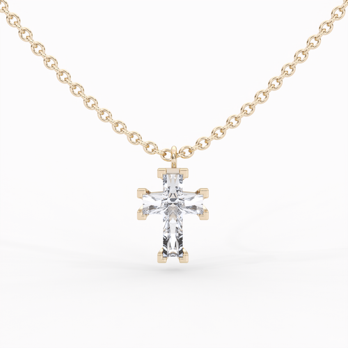 Load image 1 in gallery view. ETERNAL CROSS NECKLACE